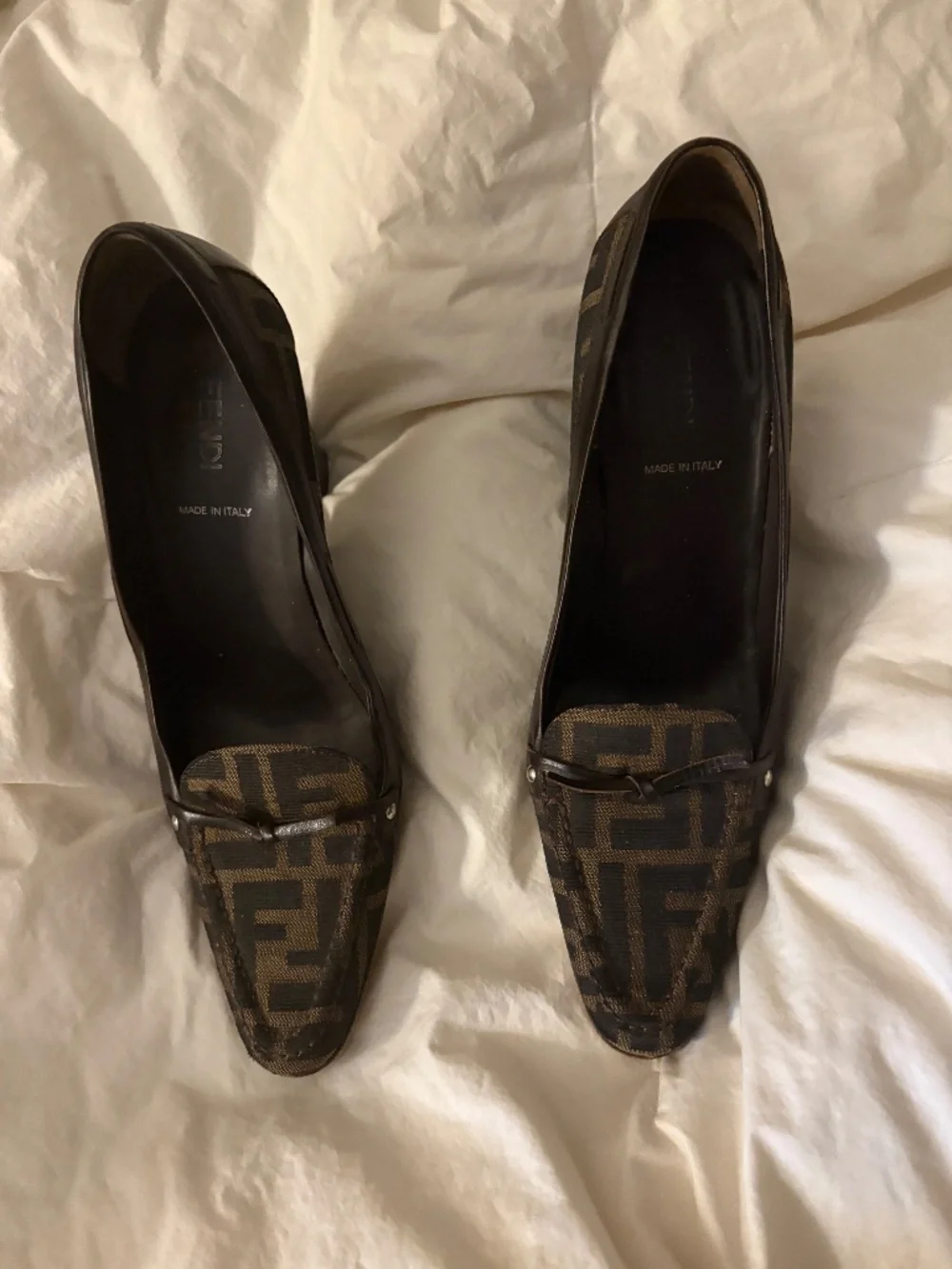 Fendi high heel shoes